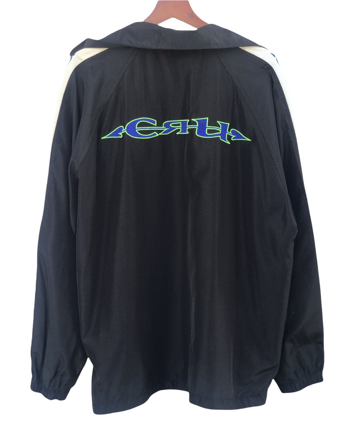 Vintage Windbreaker CRU Sidetape Size US L / EU 52-54 / 3 - 8 Thumbnail