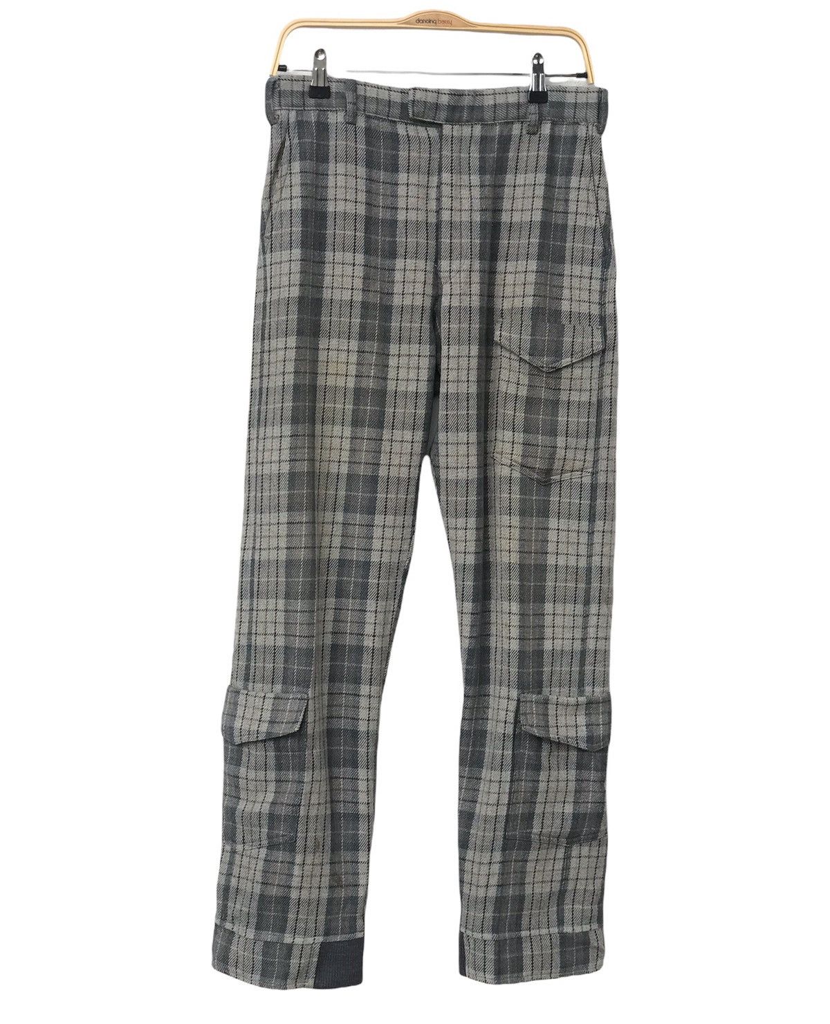 Japanese Brand Wool Cargo Pants by Prix De Beaute Size US 29 - 1 Thumbnail