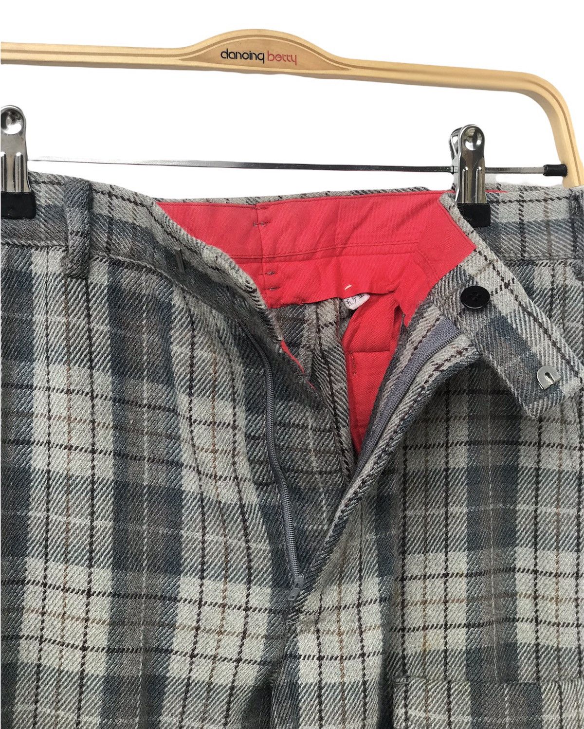 Japanese Brand Wool Cargo Pants by Prix De Beaute Size US 29 - 5 Thumbnail
