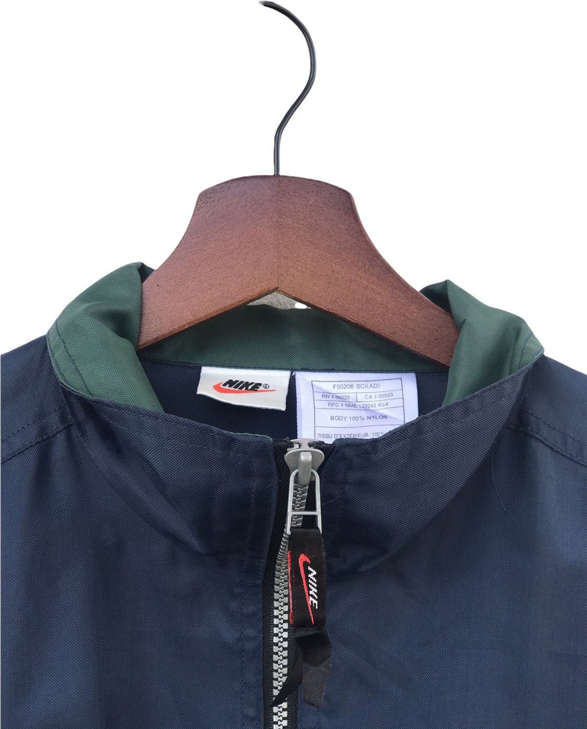 Nike Windbreaker Collar Nike Half Zip Size US L / EU 52-54 / 3 - 3 Thumbnail