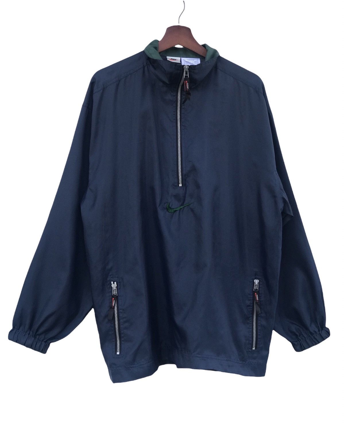 Nike Windbreaker Collar Nike Half Zip Size US L / EU 52-54 / 3 - 1 Thumbnail