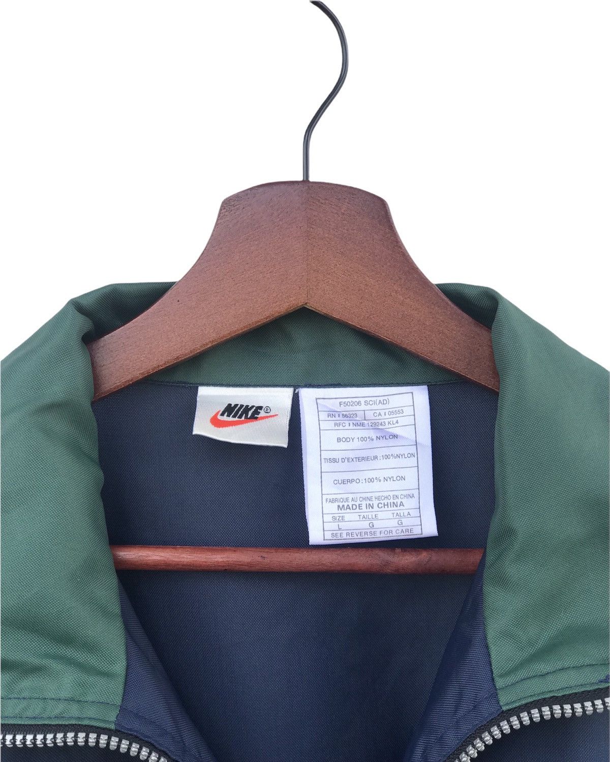 Nike Windbreaker Collar Nike Half Zip Size US L / EU 52-54 / 3 - 4 Thumbnail