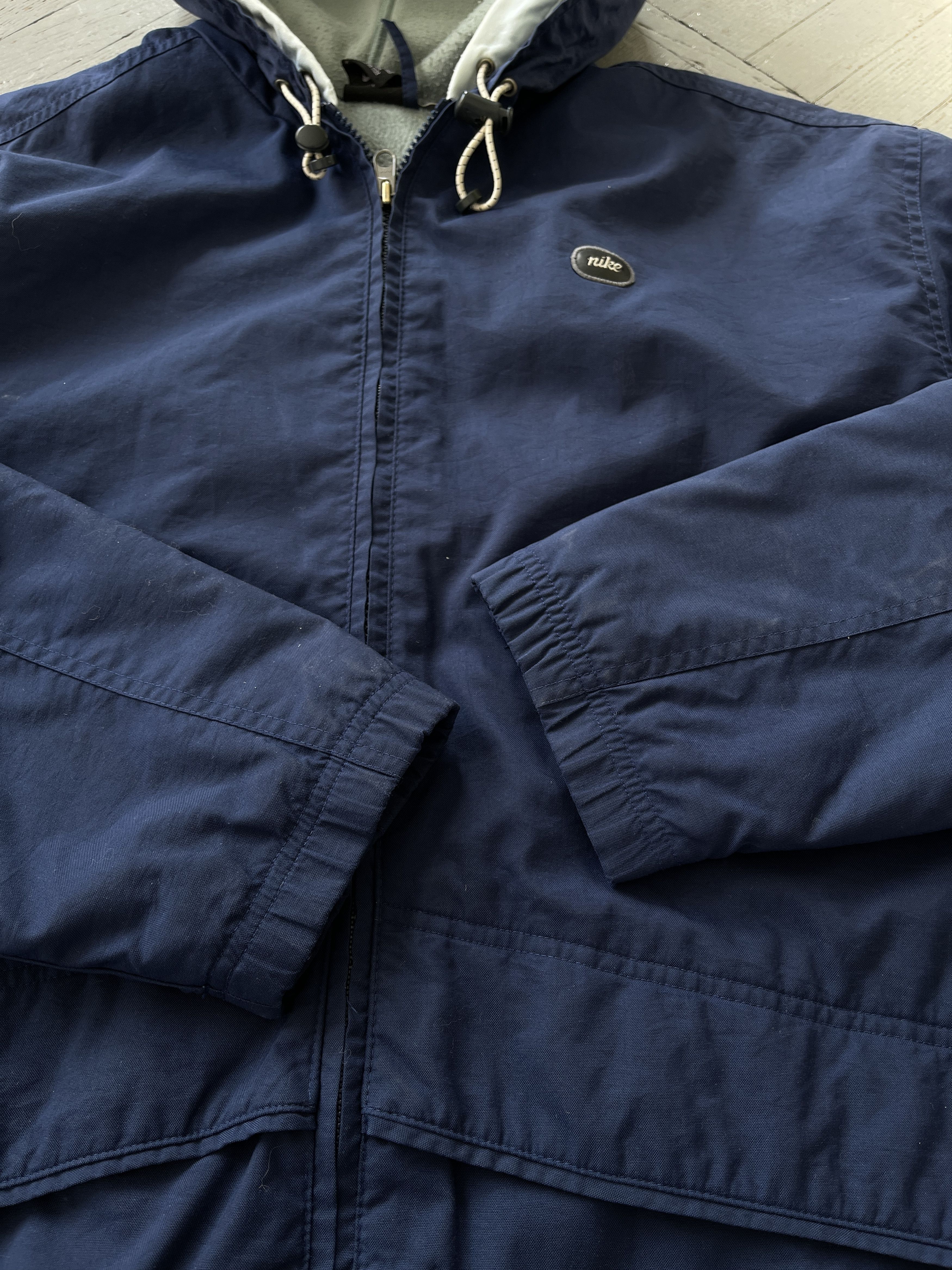 Nike × Vintage Rare Vintage Nike Technical Hooded Jacket Size US M / EU 48-50 / 2 - 3 Thumbnail