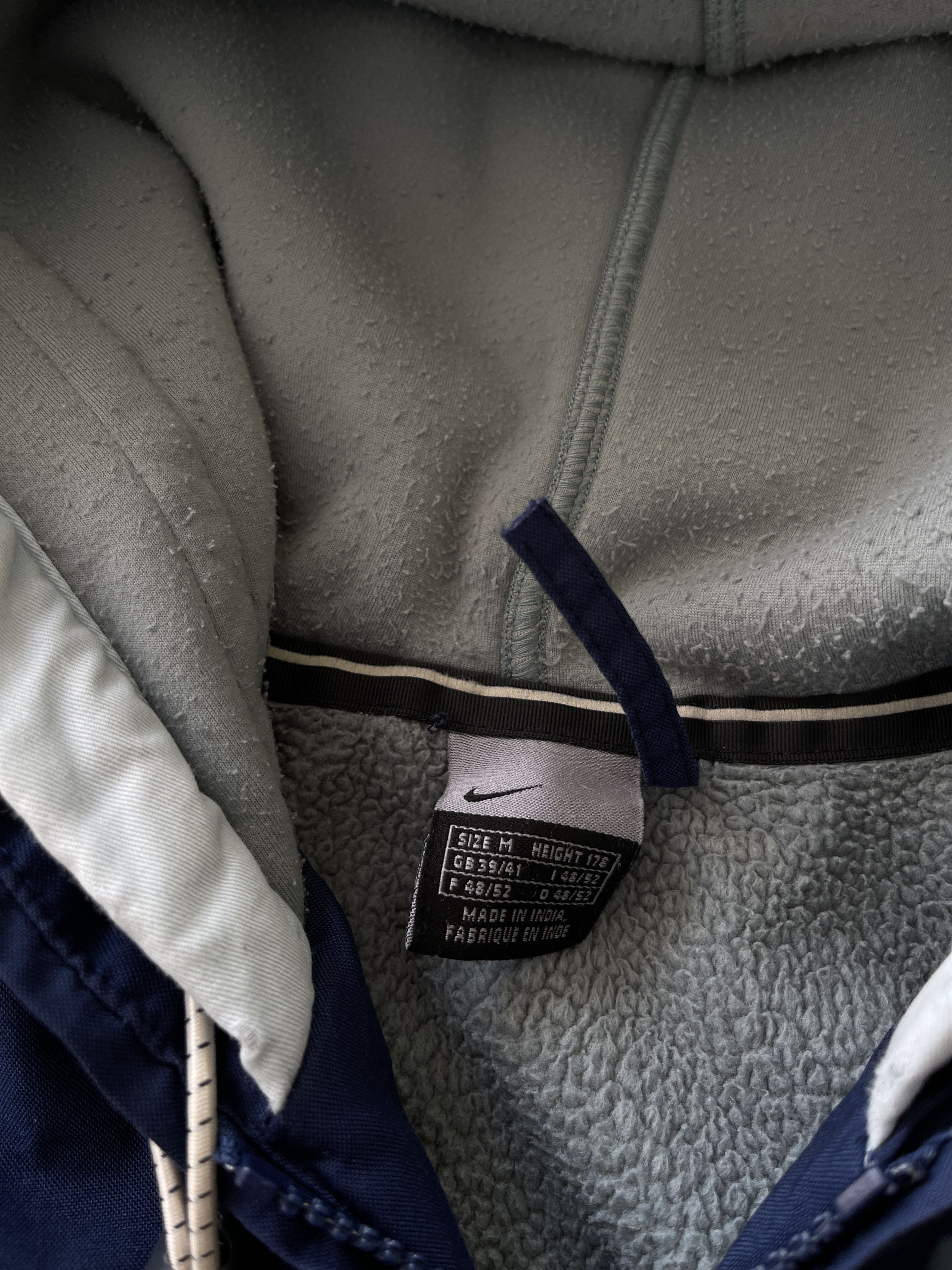 Nike × Vintage Rare Vintage Nike Technical Hooded Jacket Size US M / EU 48-50 / 2 - 8 Thumbnail