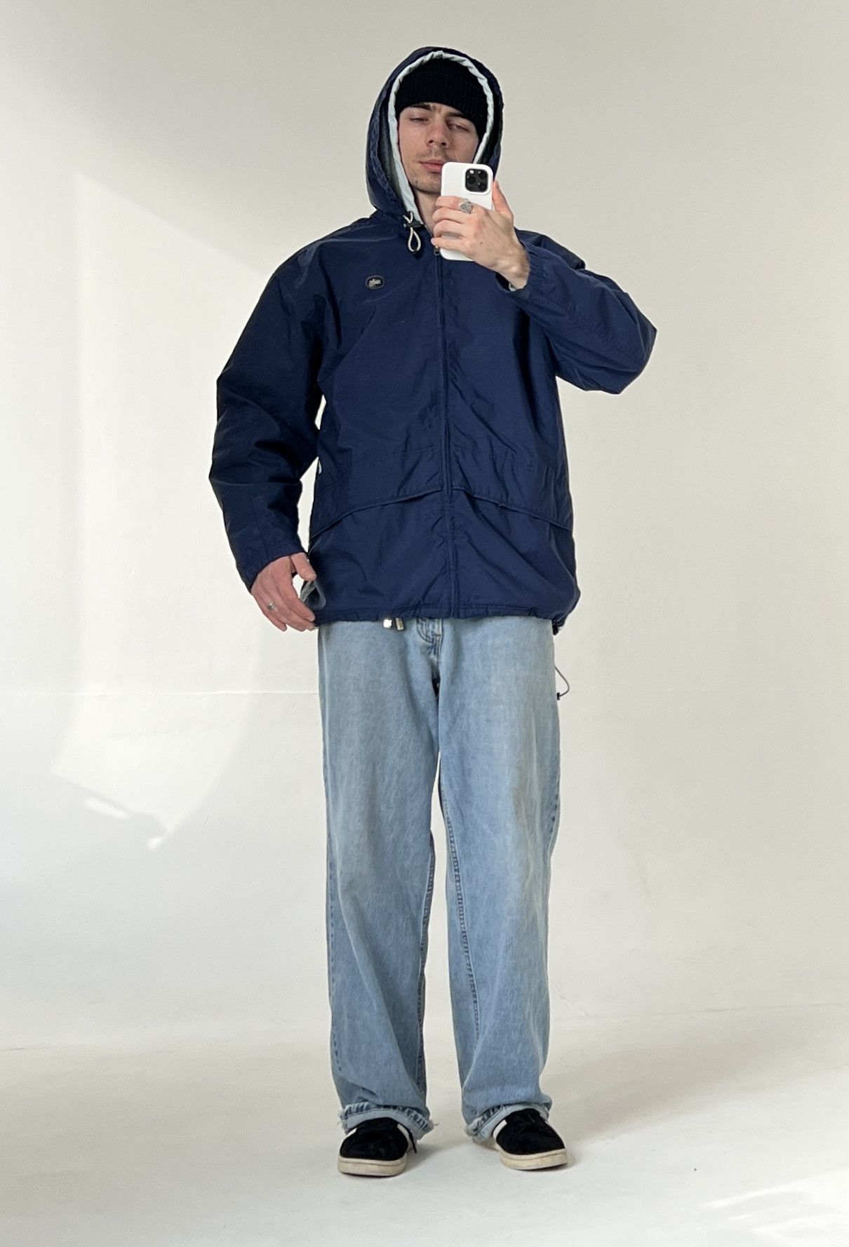 Nike × Vintage Rare Vintage Nike Technical Hooded Jacket Size US M / EU 48-50 / 2 - 2 Thumbnail
