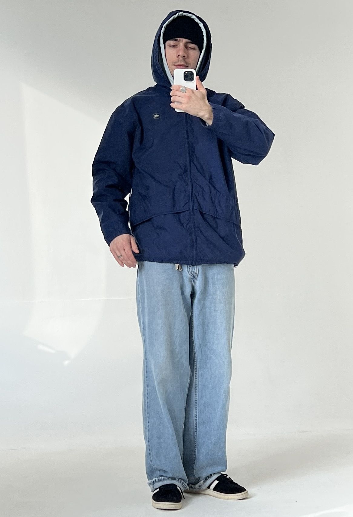 Nike × Vintage Rare Vintage Nike Technical Hooded Jacket Size US M / EU 48-50 / 2 - 5 Thumbnail