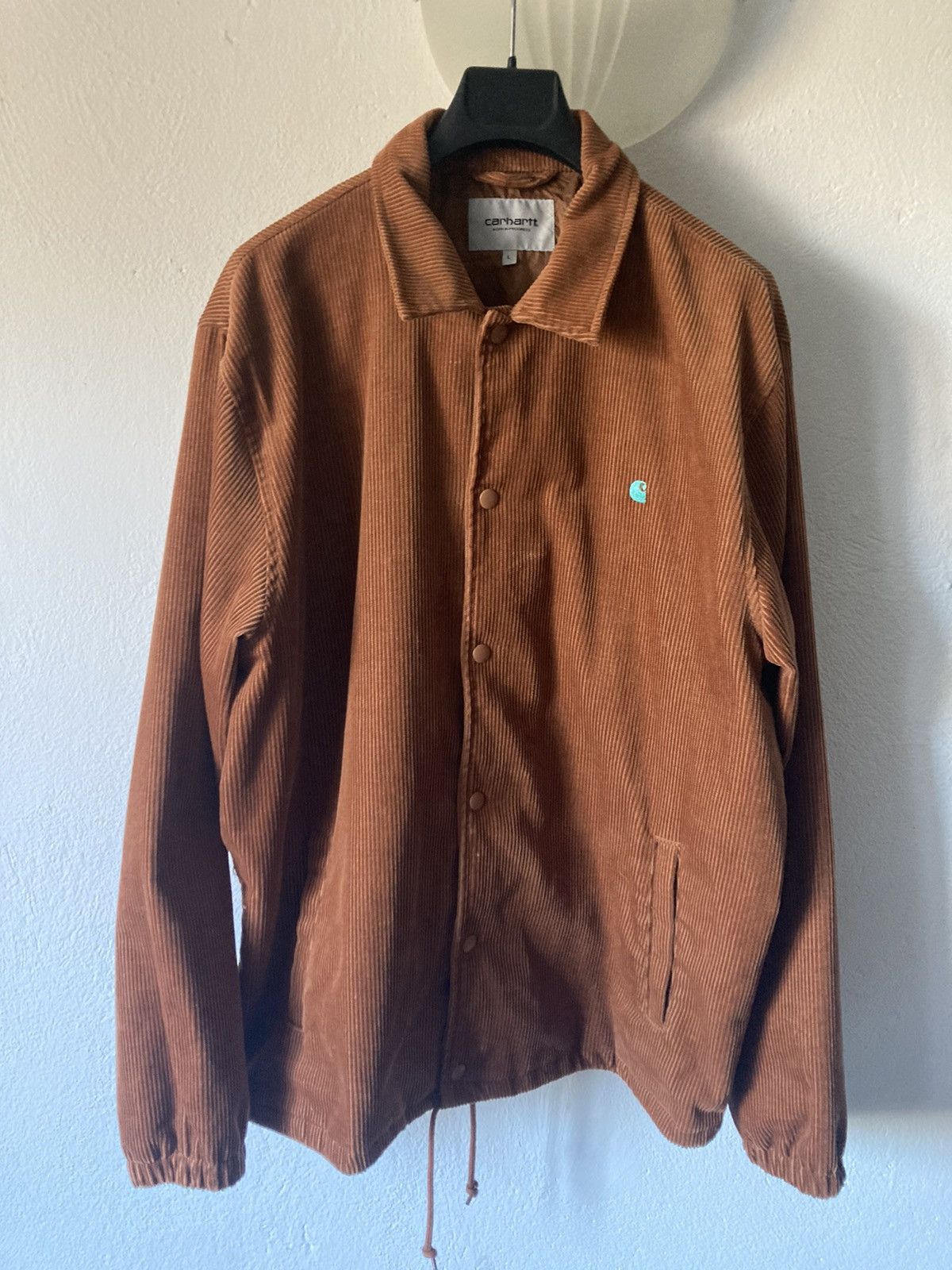 Carhartt Wip Corduroy Coach Jacket | Grailed