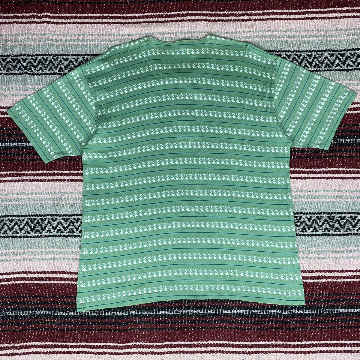 Celine × Vintage 💥Hot Item💥Vintage Celine Paris Stripe Shirt Size US L / EU 52-54 / 3 - 2 Thumbnail