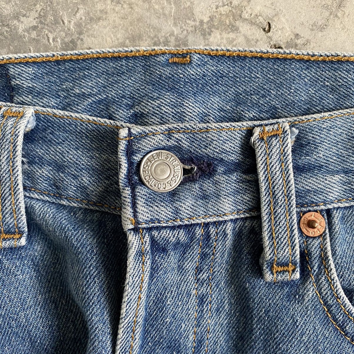 Levi's Size 28x33 Vintage 90's Levi's 501 Washed Blue Jeans Size US 28 / EU 44 - 5 Thumbnail