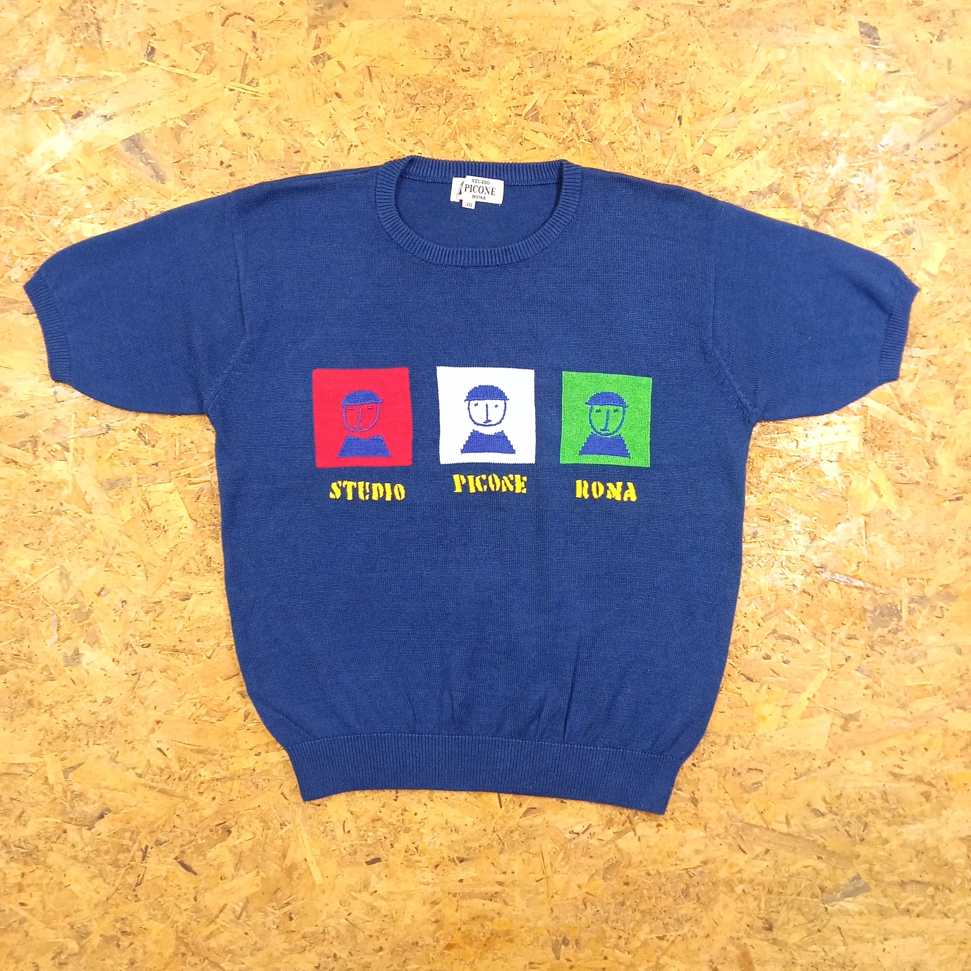 Homespun Knitwear Studio Picone Roma Japan Knitted Tshirt | Grailed