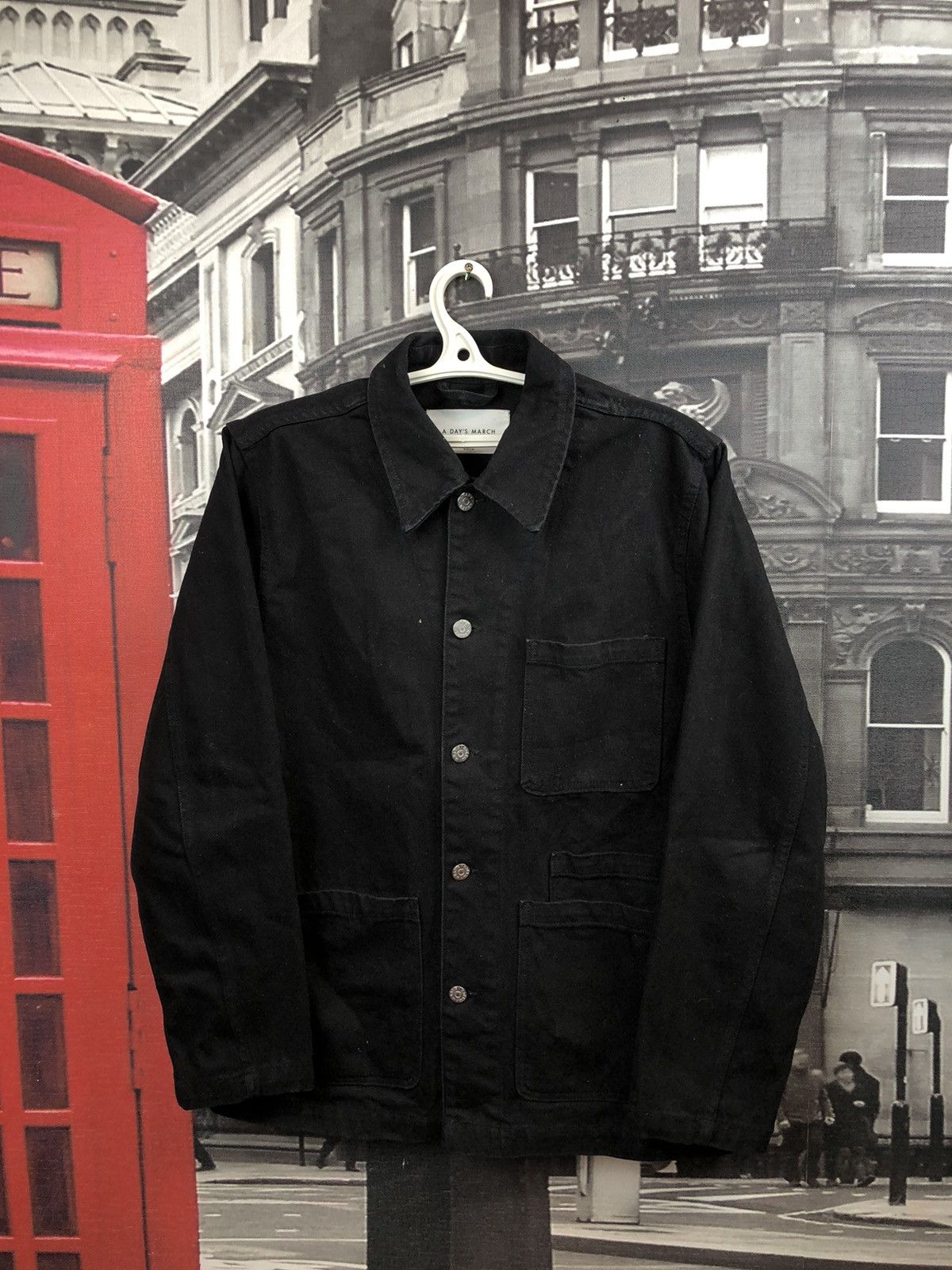 image of A Days March Jacket in Black, Men's (Size Medium)