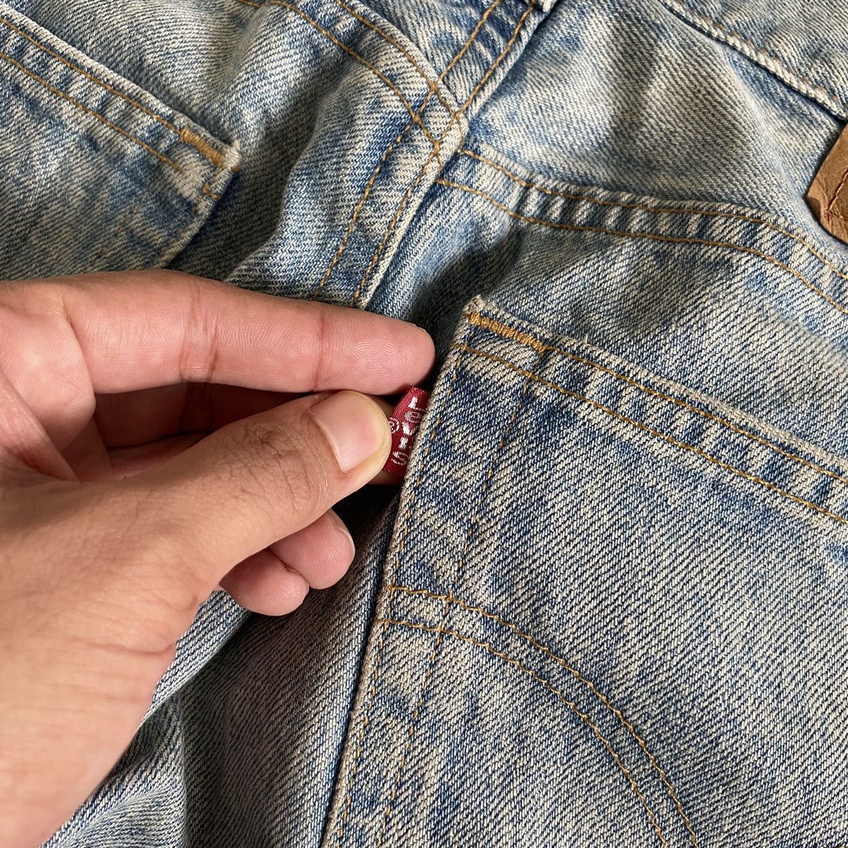 Levi's Size 29x31.5 Vintage 90's Levi's 501 Faded Dirty Jeans Size US 29 - 17 Thumbnail