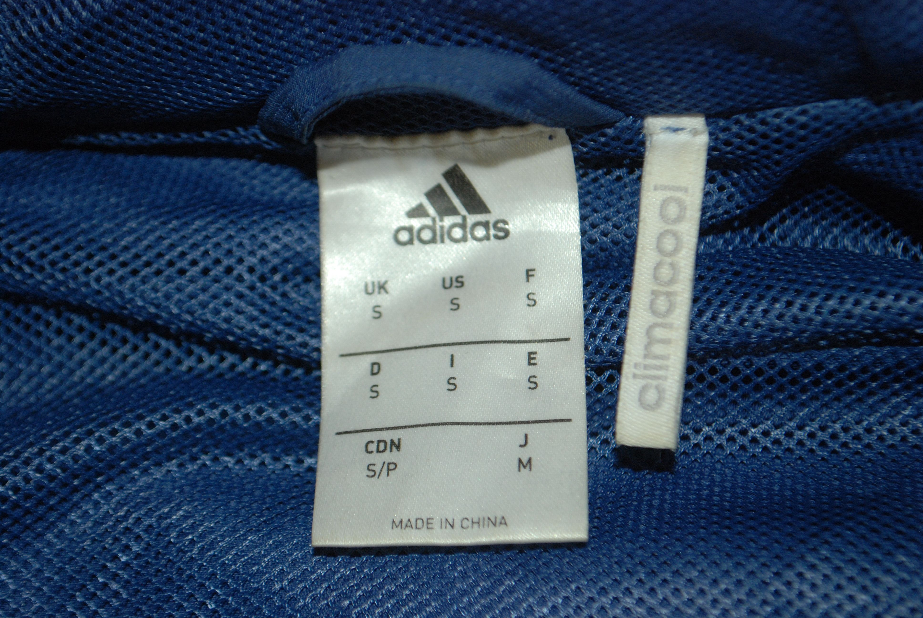 Adidas REAL MADRID FOOTBALL JACKET FULL ZIP WINDBREAKER SOCCER Size US S / EU 44-46 / 1 - 3 Thumbnail