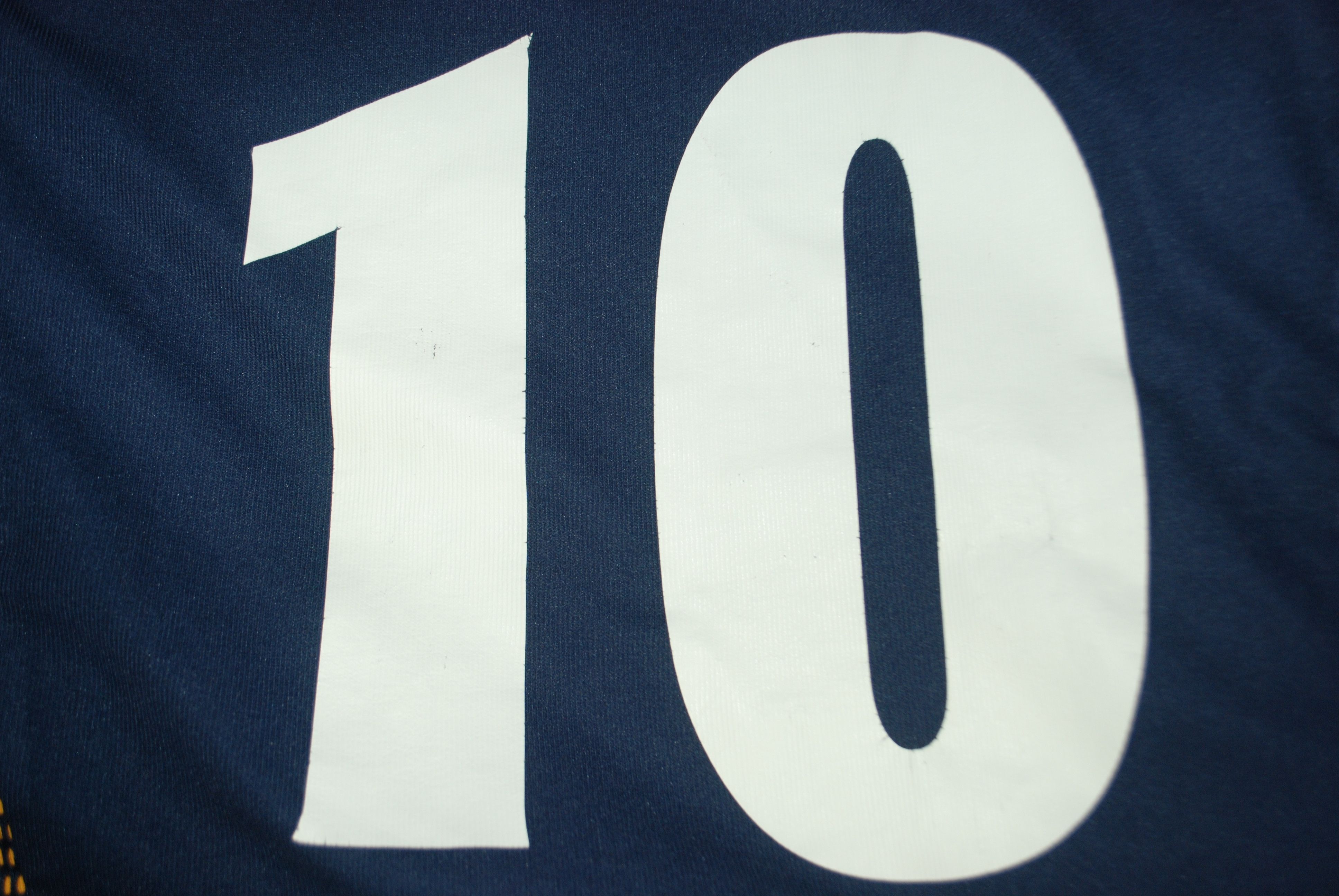 Adidas #10 TRISTAN SPAIN TEAM 2002 2003 THIRD FOOTBALL SHIRT Size US L / EU 52-54 / 3 - 9 Thumbnail