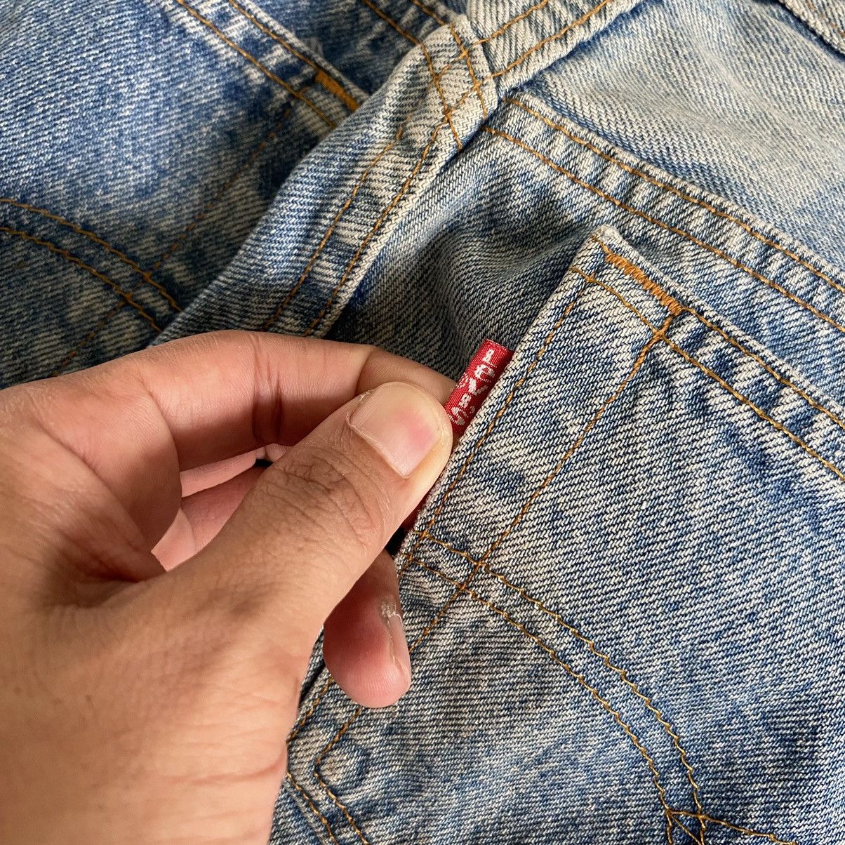 Levi's Size 28x30 Vintage 90's Levi's 501 Stonewashed Blue Jeans Size US 28 / EU 44 - 16 Thumbnail