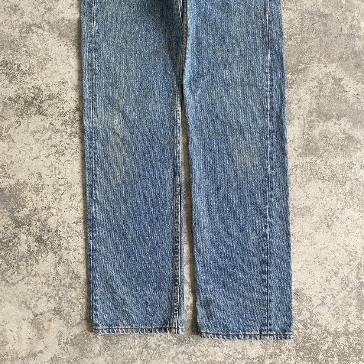 Levi's Size 28x30 Vintage 90's Levi's 501 Stonewashed Blue Jeans Size US 28 / EU 44 - 2 Thumbnail