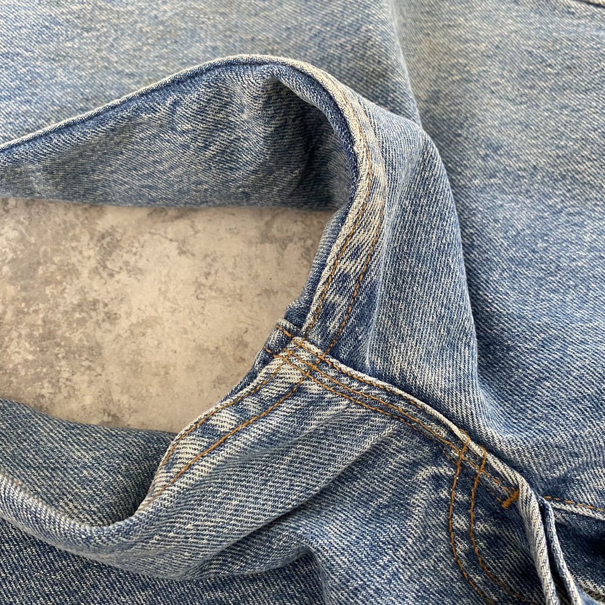 Levi's Size 28x30 Vintage 90's Levi's 501 Stonewashed Blue Jeans Size US 28 / EU 44 - 9 Thumbnail