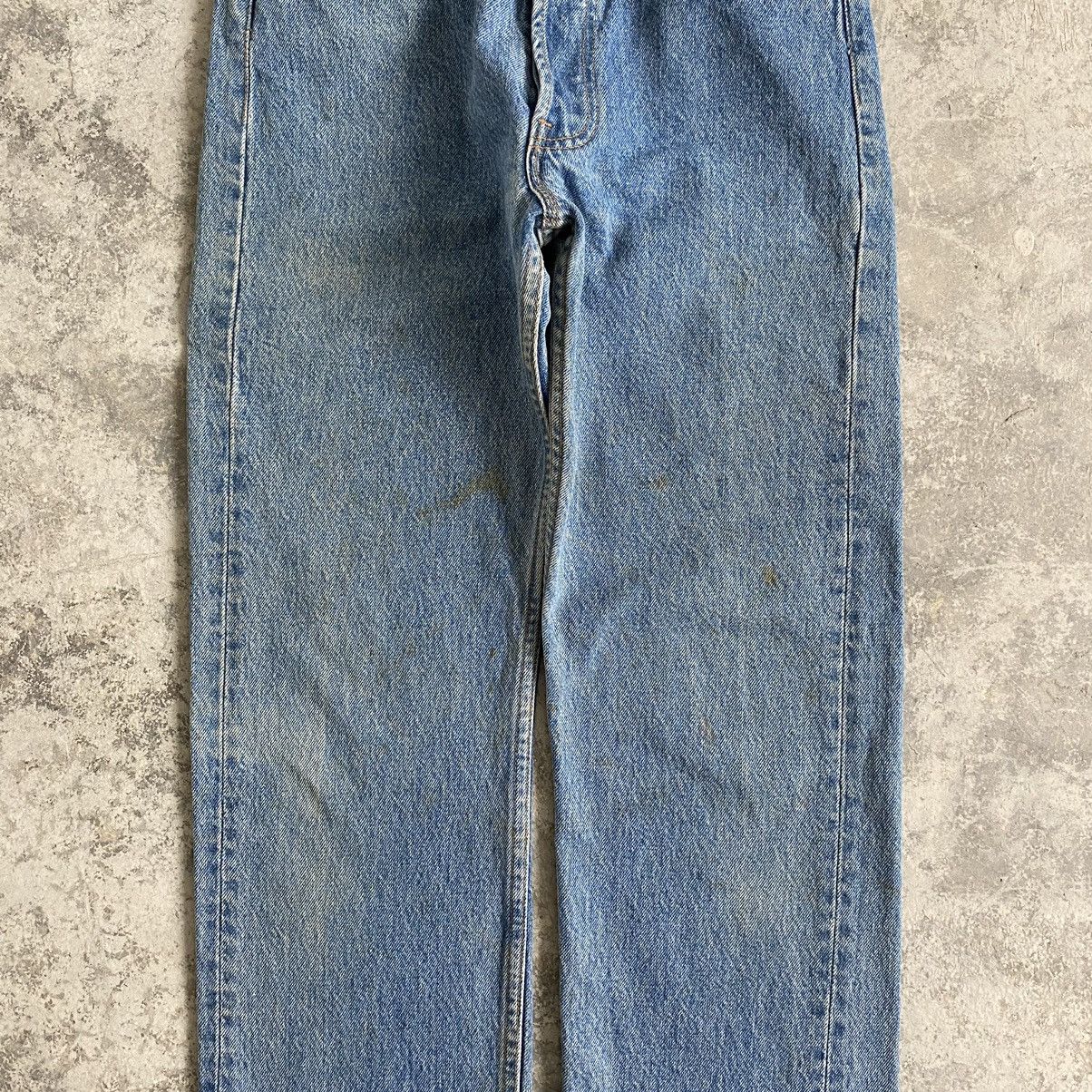 Levi's Size 28x30 Vintage 90's Levi's 501 Stonewashed Blue Jeans Size US 28 / EU 44 - 4 Thumbnail