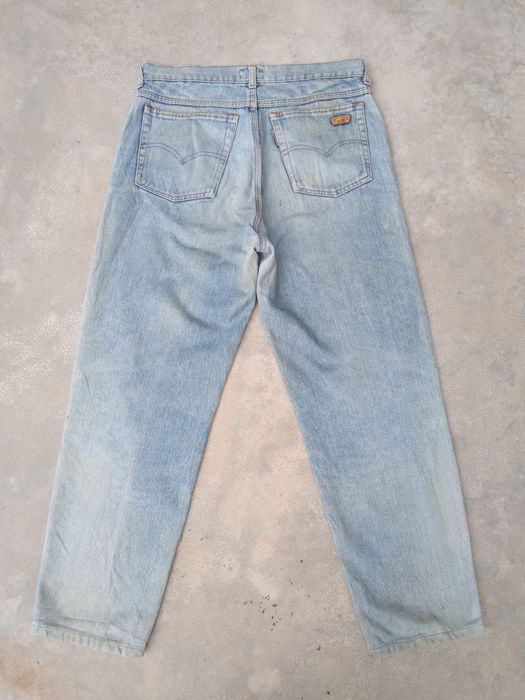 Vintage Vintage Levi's Jeans 636 Rusty Wash Distressed Denim 31x27.5 ...