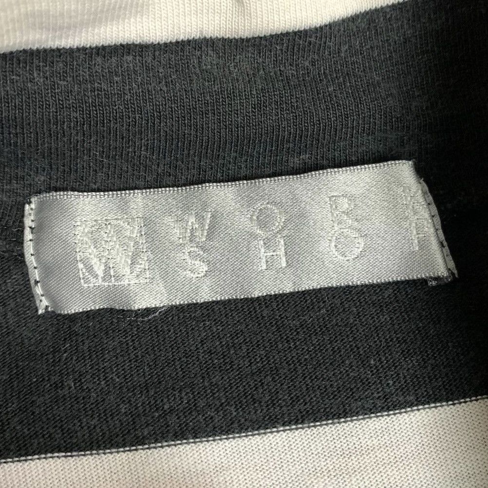 Yohji Yamamoto Work Shop Yohji Yamamoto Shirt Stripe TurtleNeck Distressed Size US S / EU 44-46 / 1 - 14 Thumbnail