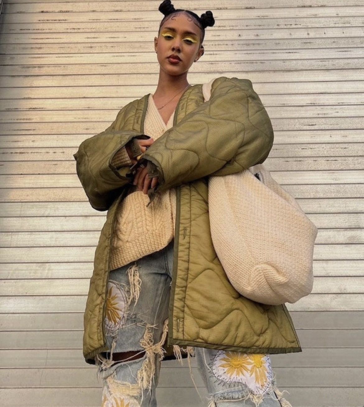 80s Oversized Fitting M65 Parka Liner