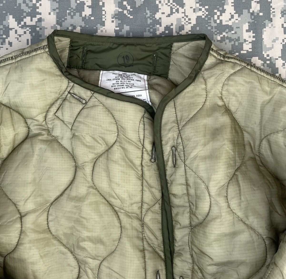 80s Oversized Fitting M65 Parka Liner