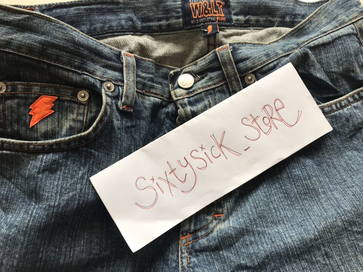 W&LT × Walter Van Beirendonck Vintage 90s W&LT Jeans Size US 30 / EU 46 - 13 Thumbnail