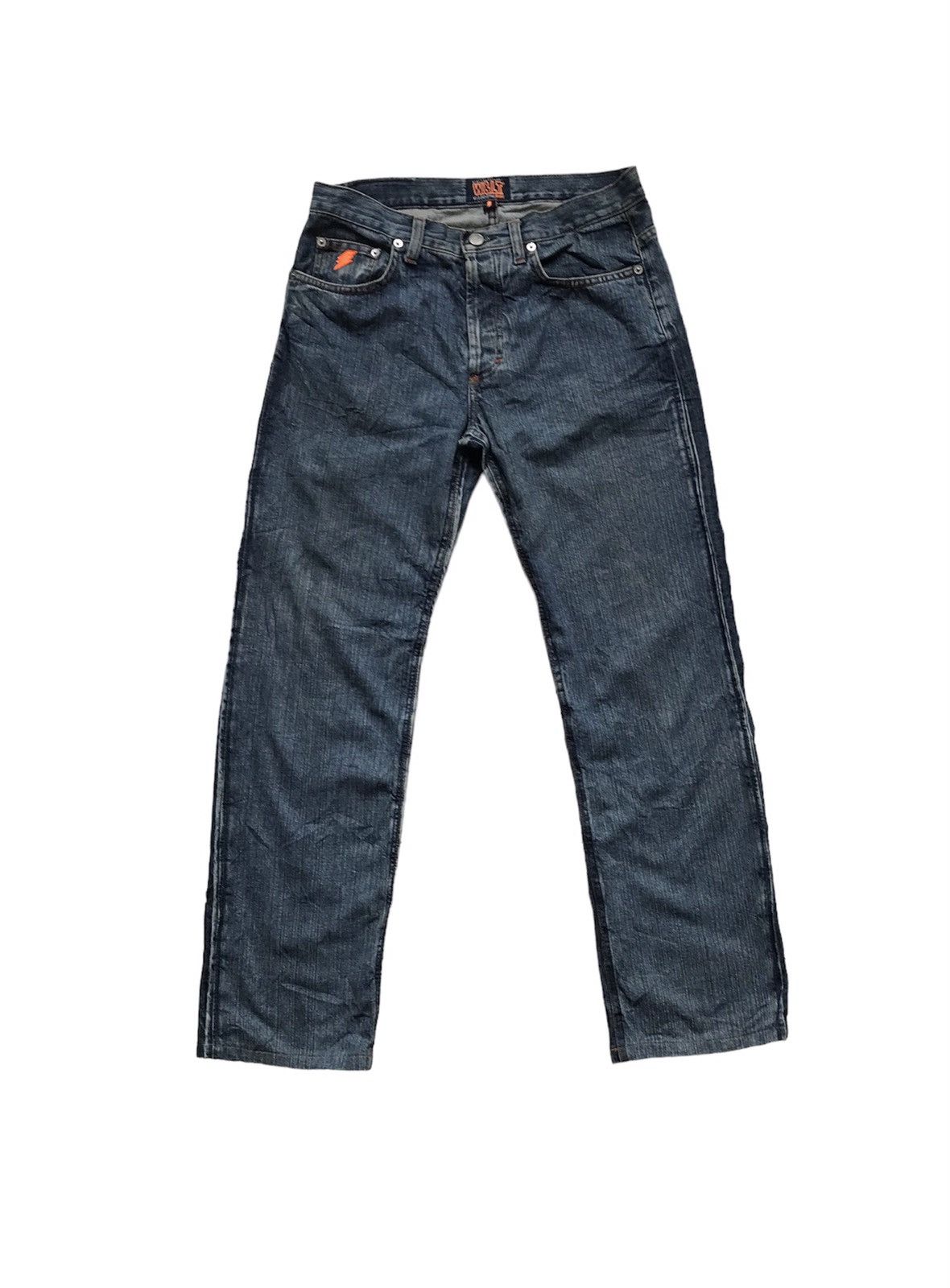 【美品】W&LT Jeans オレンジ　ヴィンテージ 美品】W&LT Jeans オレンジ ヴィンテージ - メルカリ
