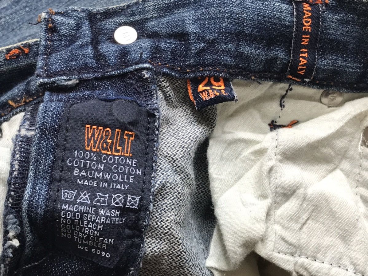 W&LT × Walter Van Beirendonck Vintage 90s W&LT Jeans Size US 30 / EU 46 - 12 Thumbnail