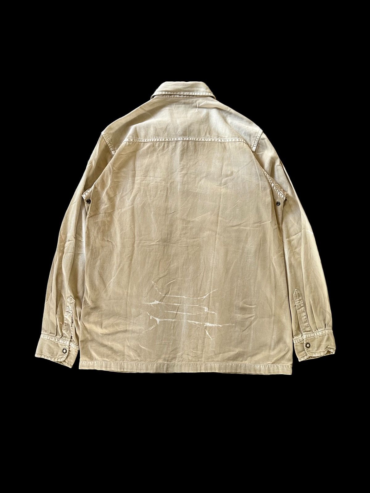 If Six Was Nine 1990s Nationality + Name = Grosbec distressed shirt Size US L / EU 52-54 / 3 - 3 Thumbnail