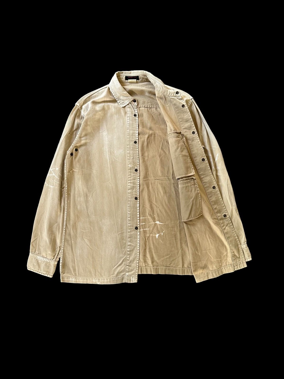 If Six Was Nine 1990s Nationality + Name = Grosbec distressed shirt Size US L / EU 52-54 / 3 - 2 Thumbnail