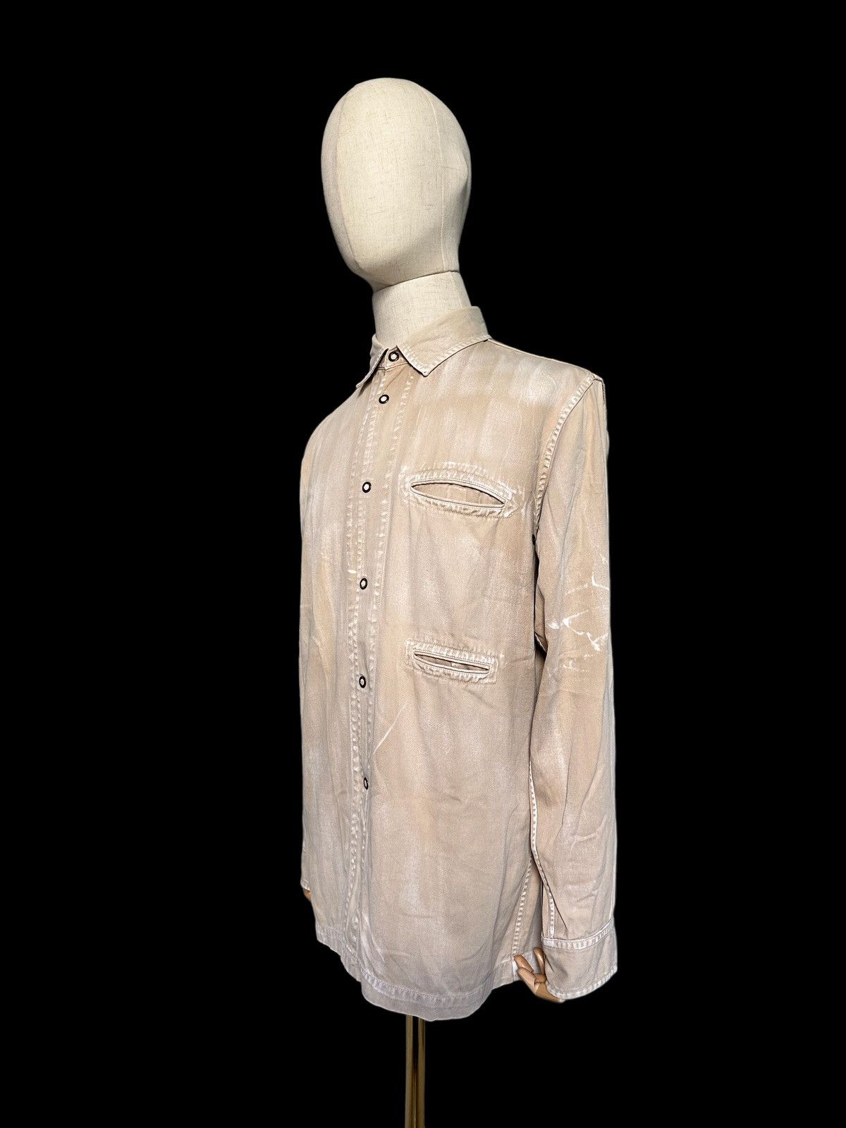 If Six Was Nine 1990s Nationality + Name = Grosbec distressed shirt Size US L / EU 52-54 / 3 - 16 Thumbnail