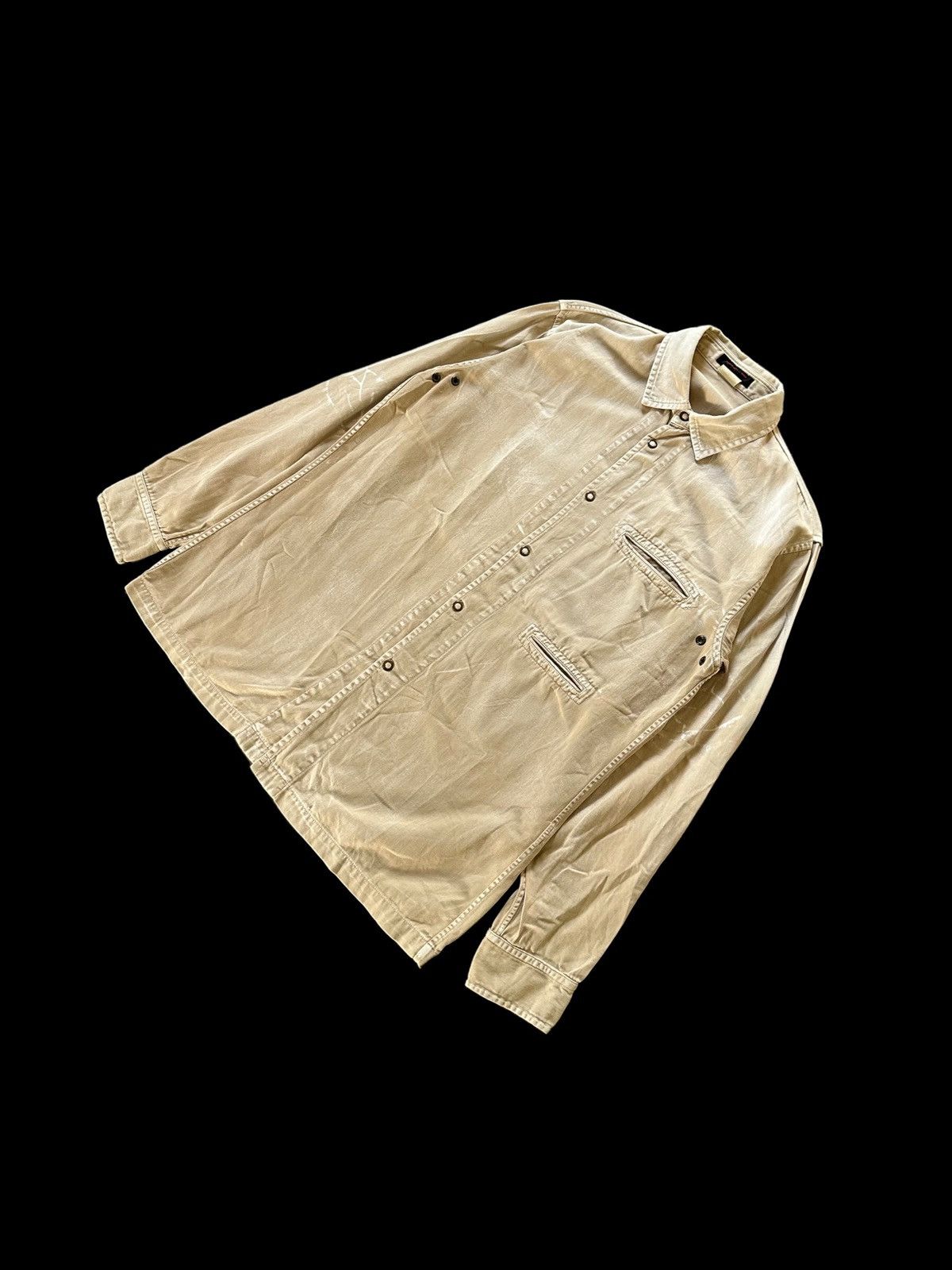 If Six Was Nine 1990s Nationality + Name = Grosbec distressed shirt Size US L / EU 52-54 / 3 - 4 Thumbnail