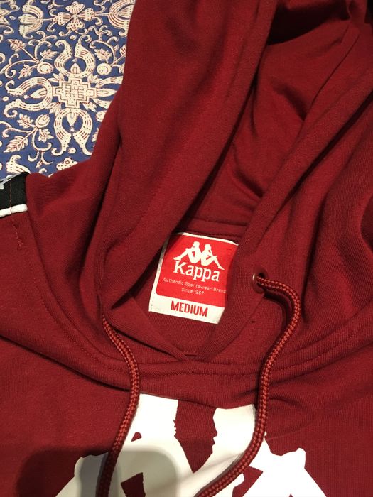 Kappa Men Authentic Hall Hoodie (Red)