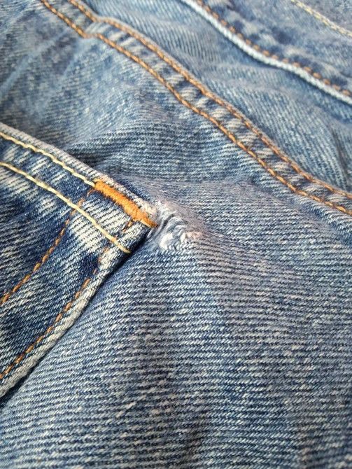 Levi's Vintage Levi's Jeans 505 Light Blue Denim 38x30 Size US 38 / EU 54 - 6 Thumbnail