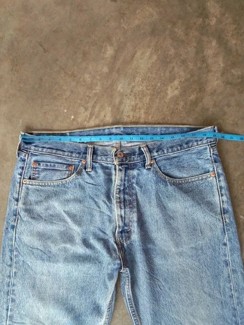 Levi's Vintage Levi's Jeans 505 Light Blue Denim 38x30 Size US 38 / EU 54 - 9 Thumbnail