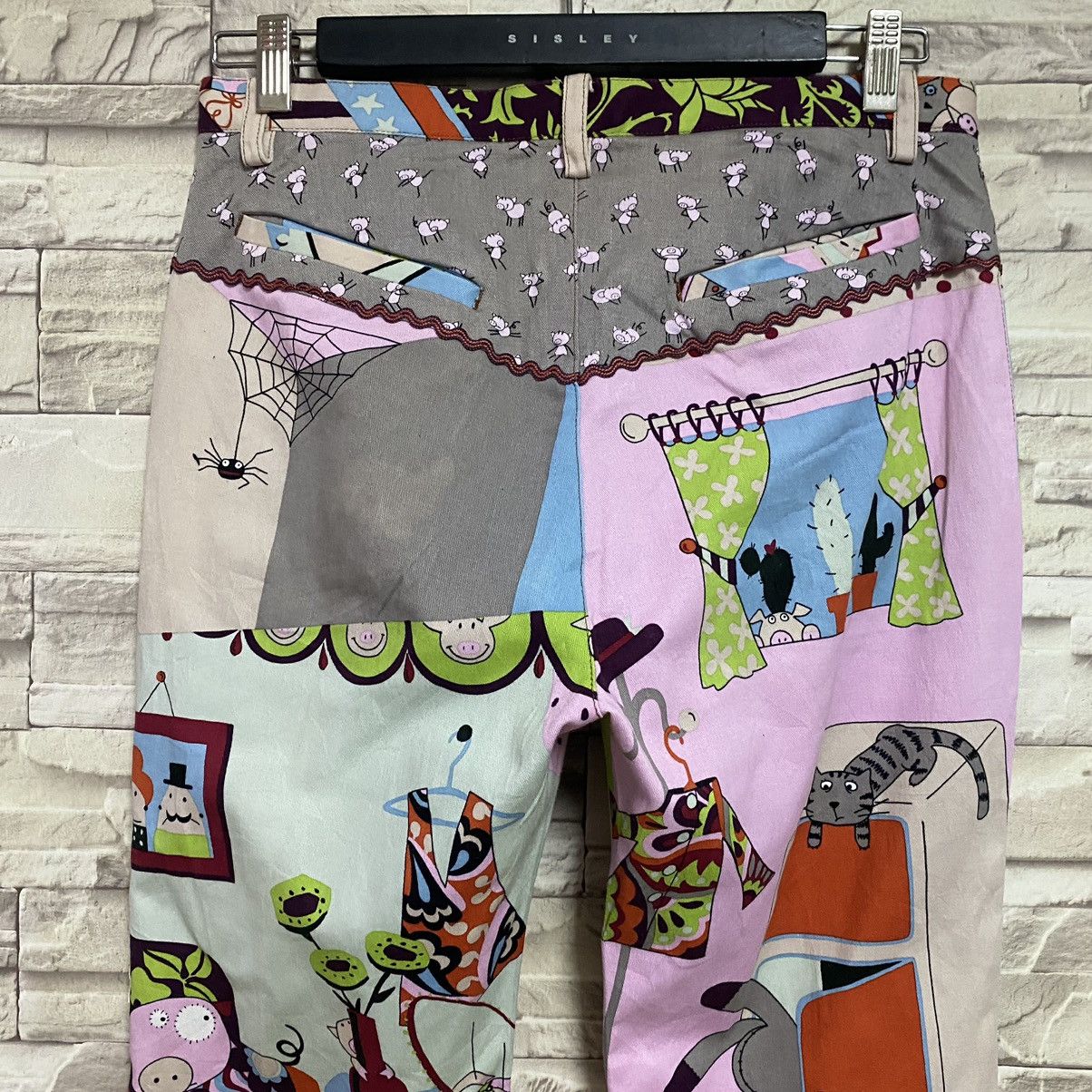 Japanese Brand Japanese Brand OLLEBOREBLA Pop Art Pants Size 30" / US 8 / IT 44 - 11 Thumbnail