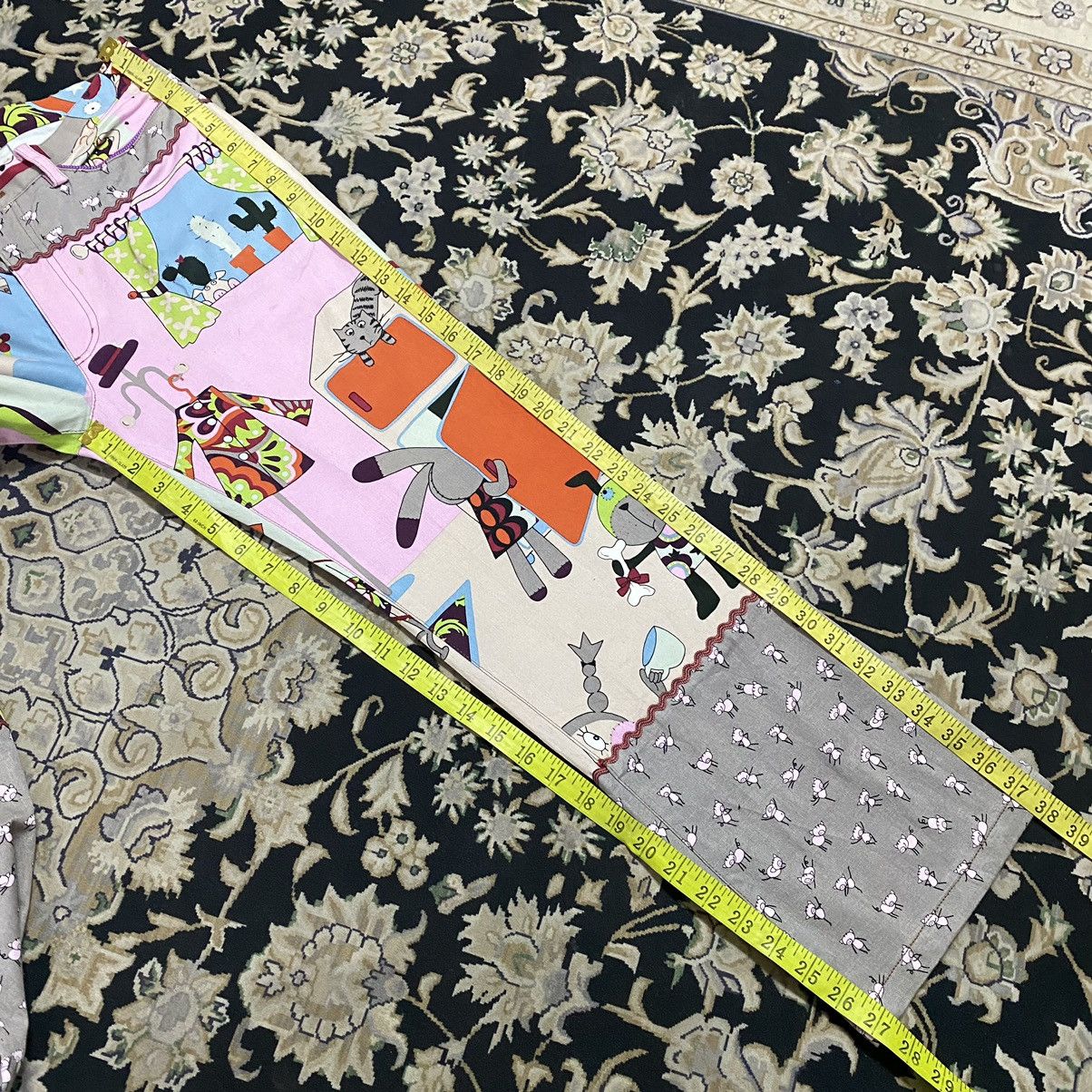 Japanese Brand Japanese Brand OLLEBOREBLA Pop Art Pants Size 30" / US 8 / IT 44 - 21 Thumbnail