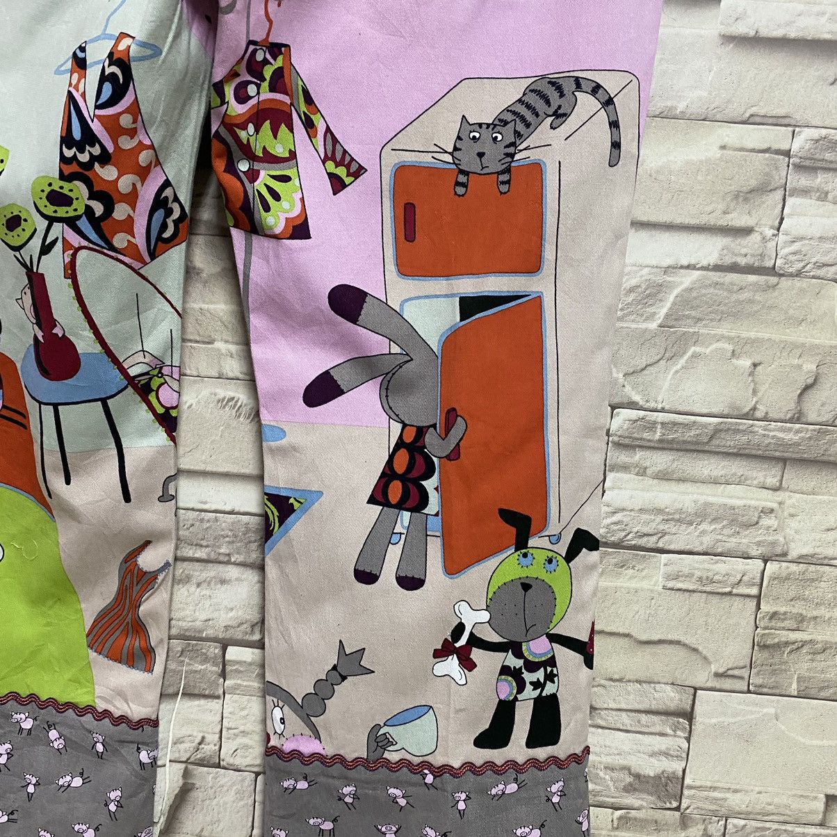 Japanese Brand Japanese Brand OLLEBOREBLA Pop Art Pants Size 30" / US 8 / IT 44 - 14 Thumbnail