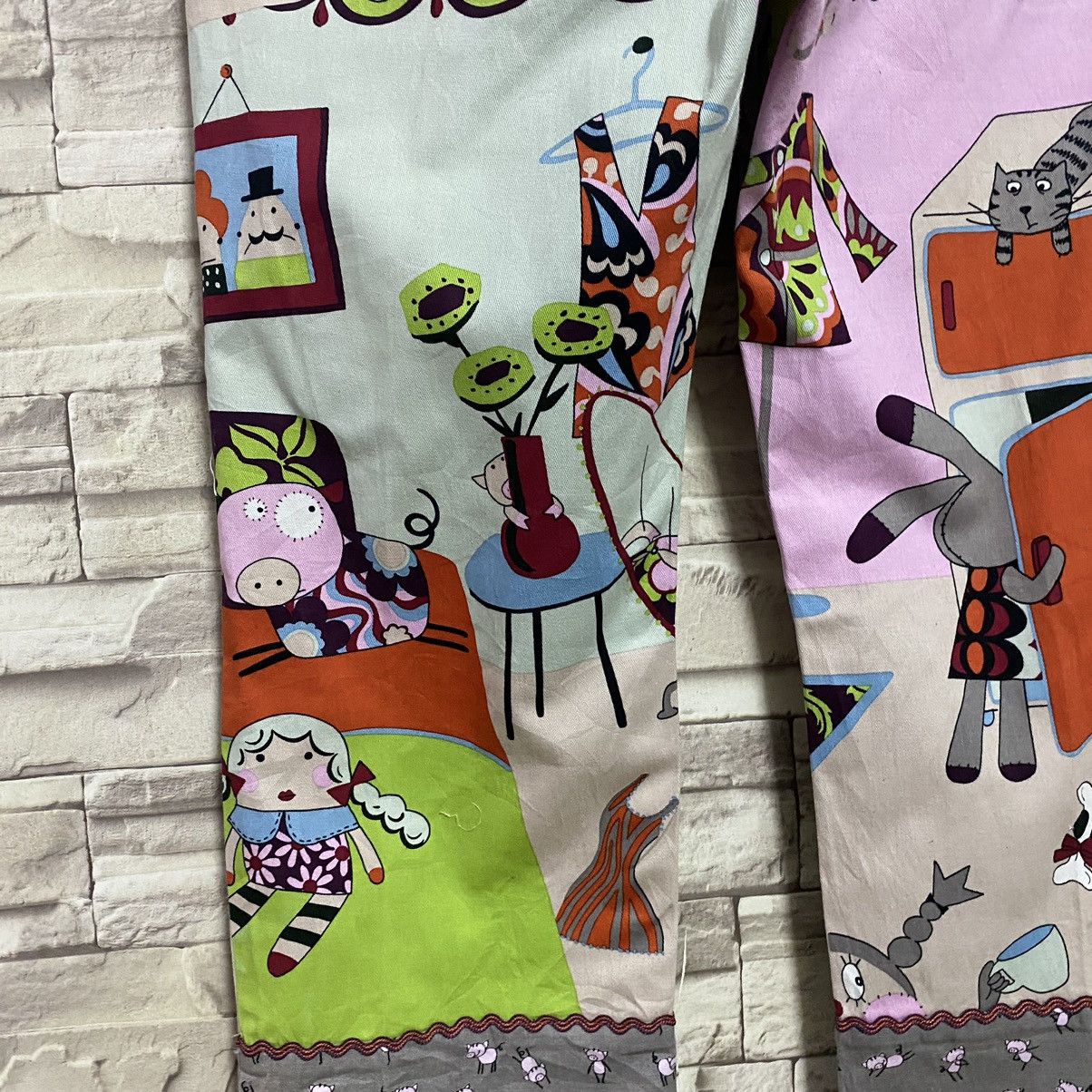 Japanese Brand Japanese Brand OLLEBOREBLA Pop Art Pants Size 30" / US 8 / IT 44 - 15 Thumbnail