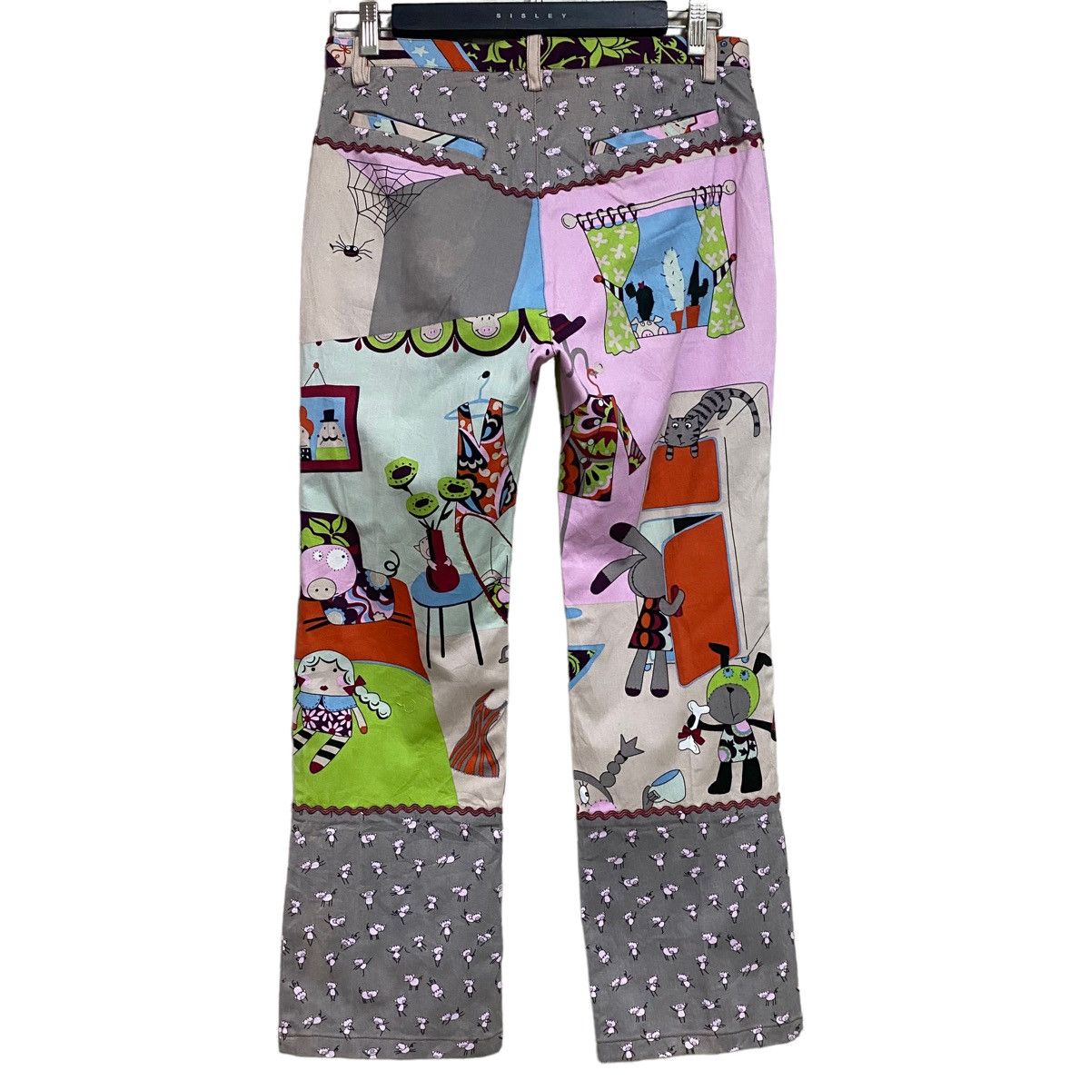 Japanese Brand Japanese Brand OLLEBOREBLA Pop Art Pants Size 30" / US 8 / IT 44 - 2 Thumbnail
