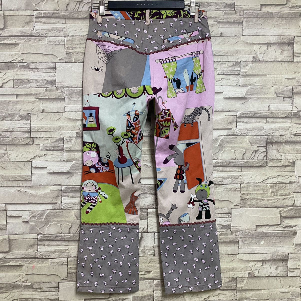 Japanese Brand Japanese Brand OLLEBOREBLA Pop Art Pants Size 30" / US 8 / IT 44 - 10 Thumbnail