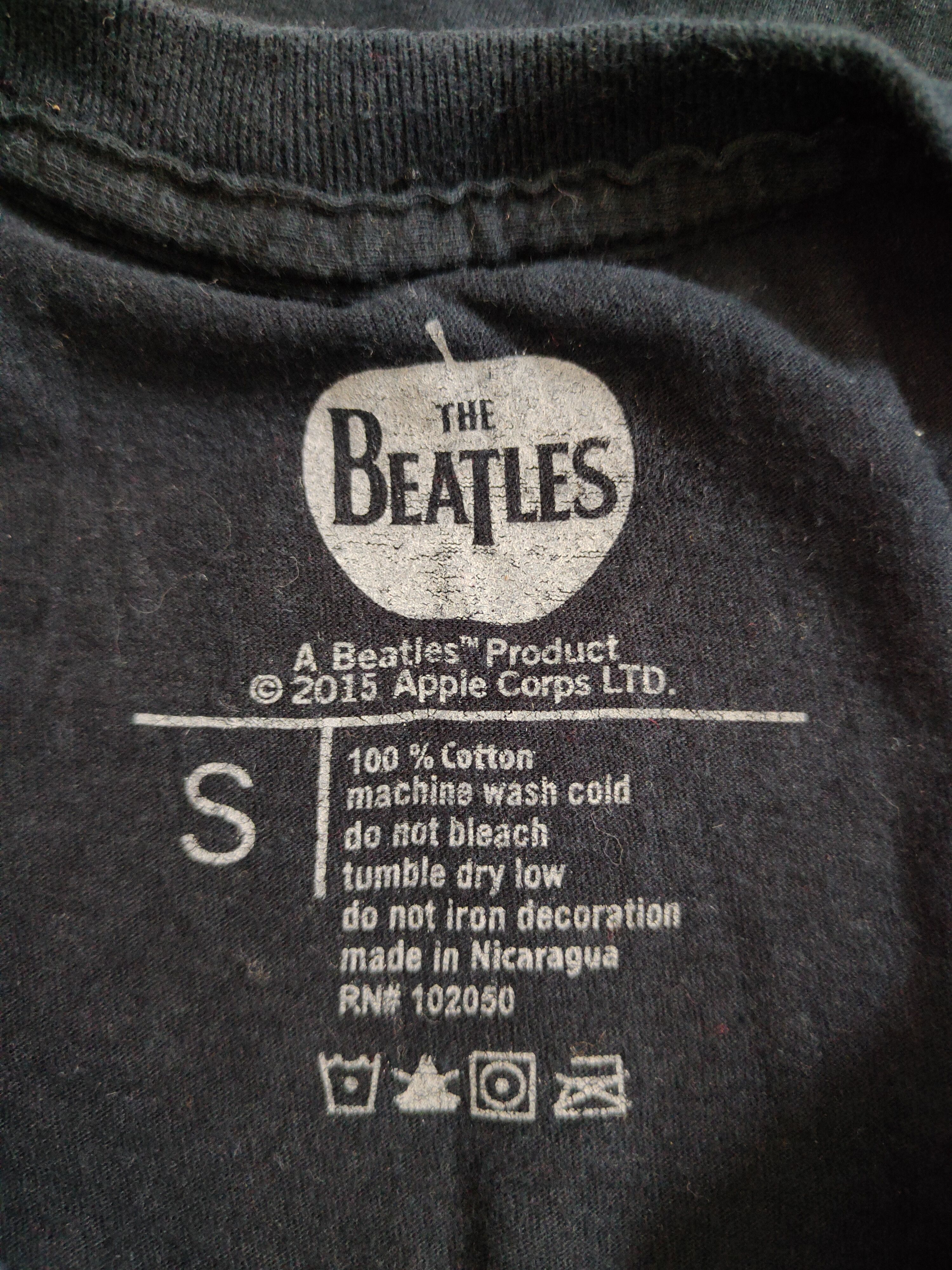 Band Tees The Beatles- Abbey Road Black Short Sleeve T-shirt #S671 Size US S / EU 44-46 / 1 - 12 Thumbnail