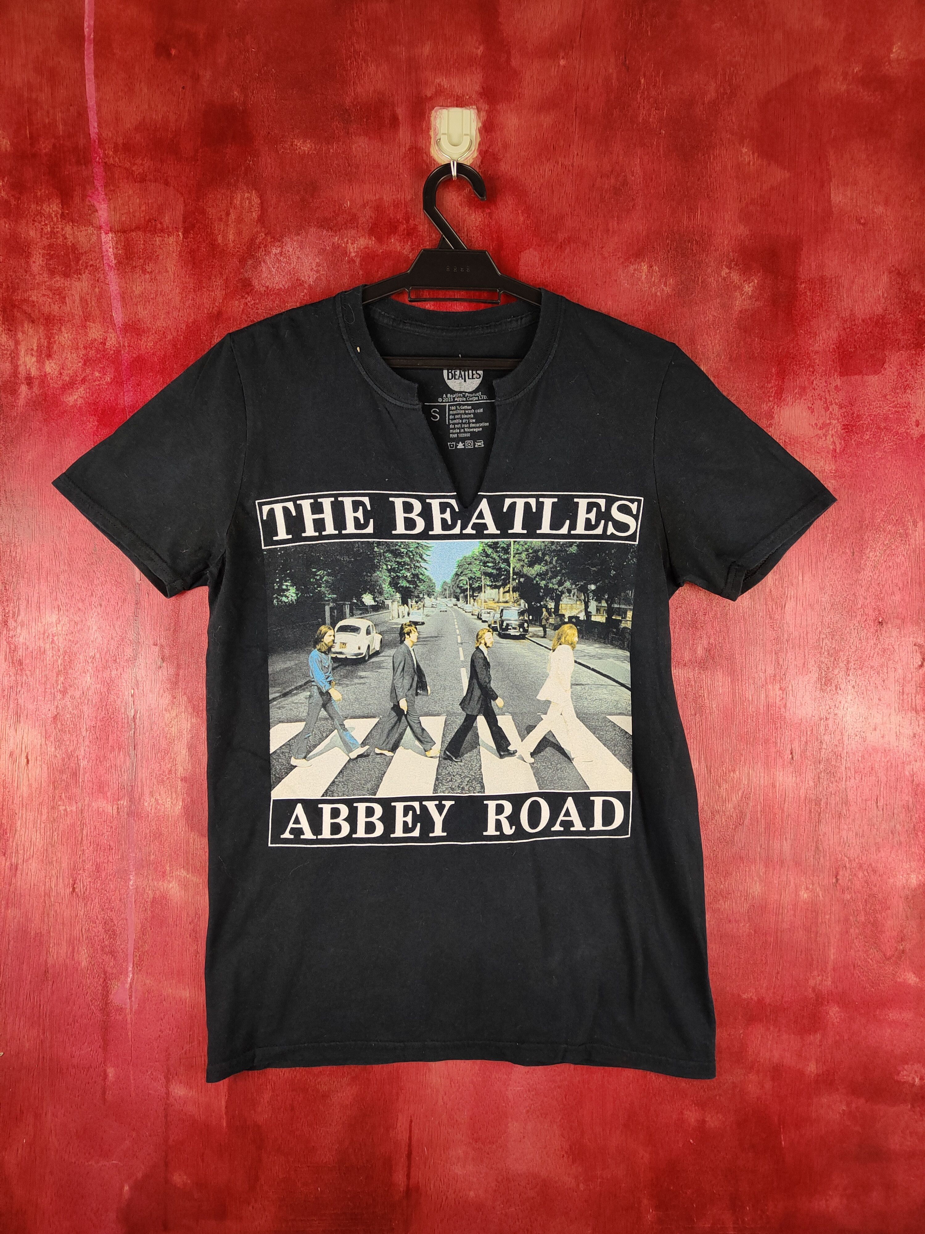 Band Tees The Beatles- Abbey Road Black Short Sleeve T-shirt #S671 Size US S / EU 44-46 / 1 - 1 Thumbnail