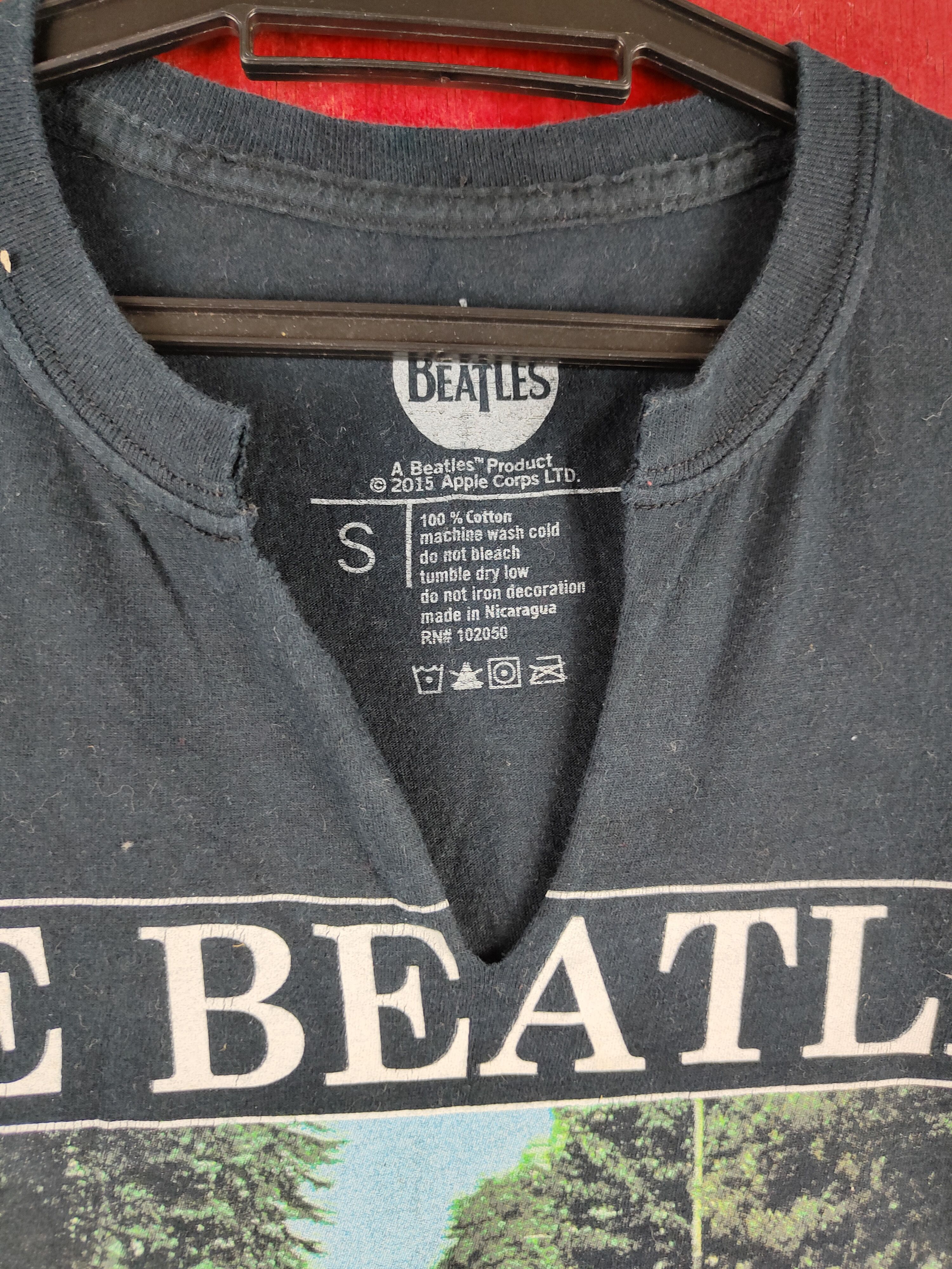 Band Tees The Beatles- Abbey Road Black Short Sleeve T-shirt #S671 Size US S / EU 44-46 / 1 - 4 Thumbnail