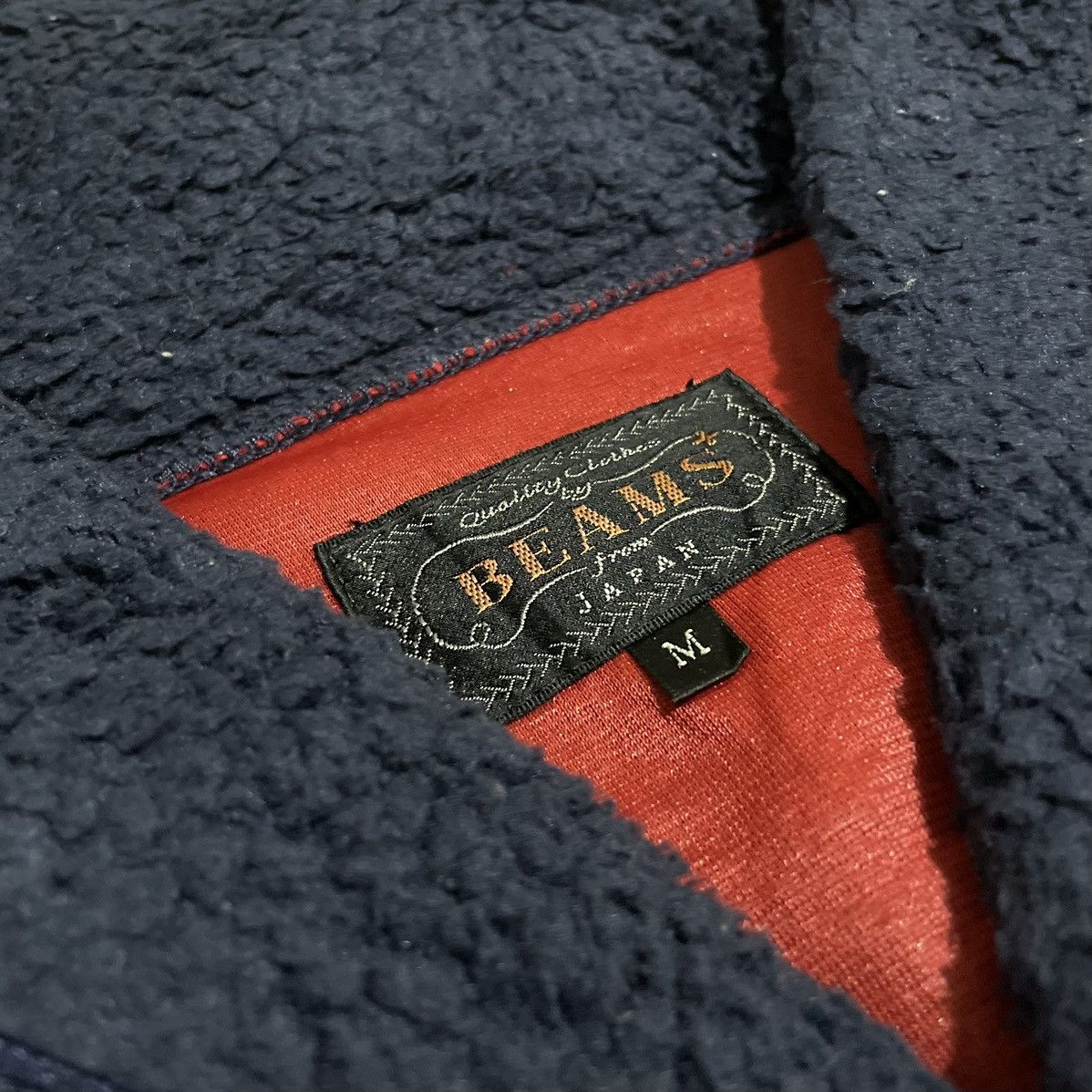 Beams Plus Boa Fleece Shawl Colar Jacket