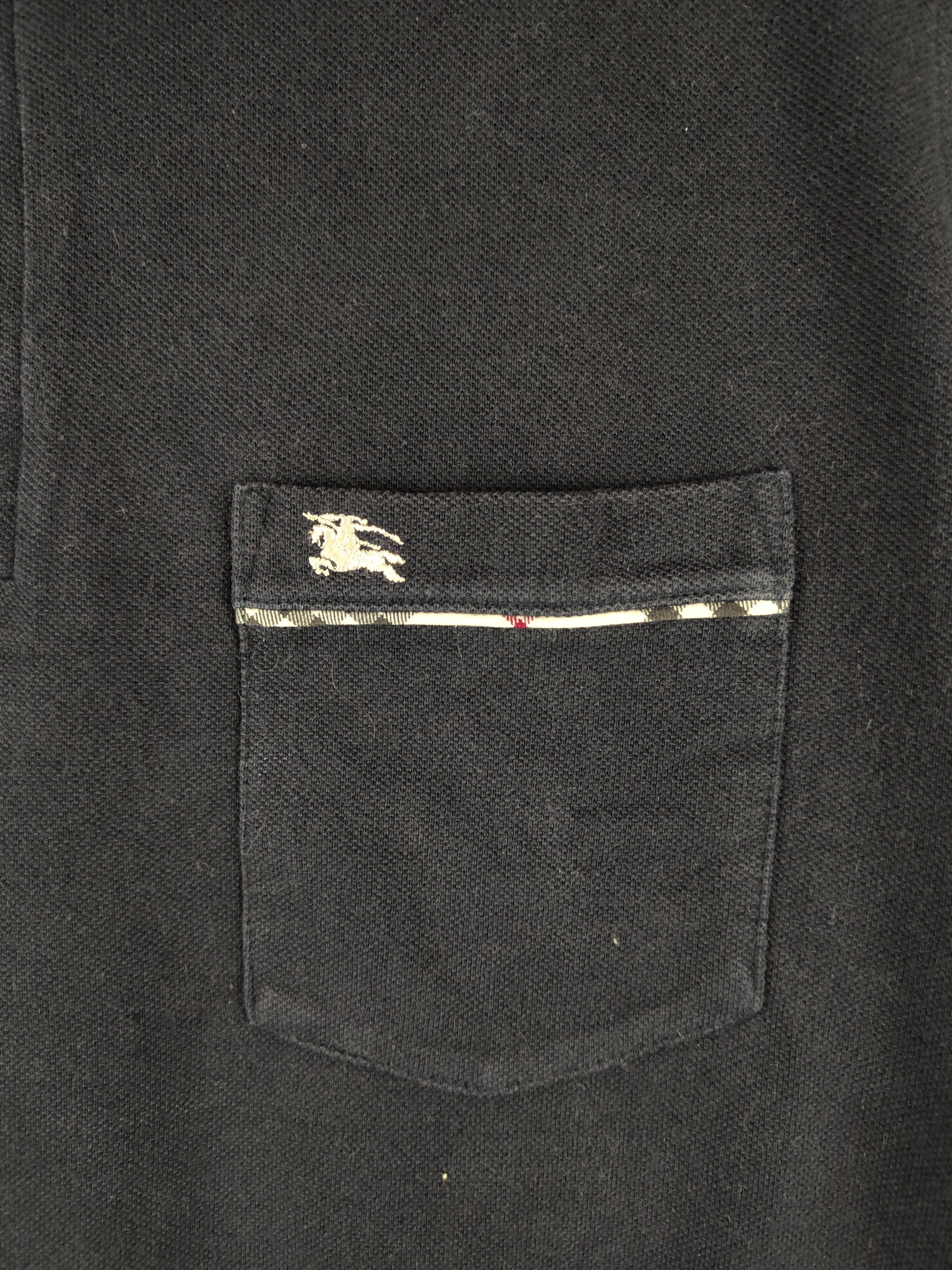 Burberry Burberry Dark Blue Faded Short Sleeve T-shirt #S676 Size US S / EU 44-46 / 1 - 6 Thumbnail