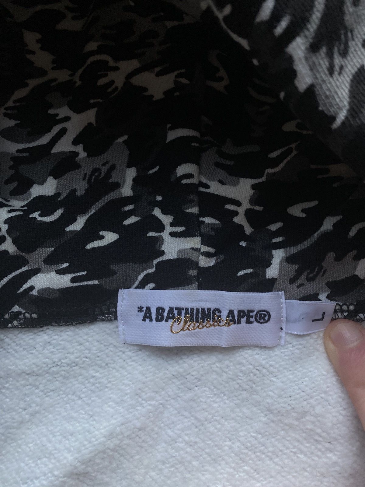 Bape Bape leopard ape camo hoodie Size US L / EU 52-54 / 3 - 4 Thumbnail