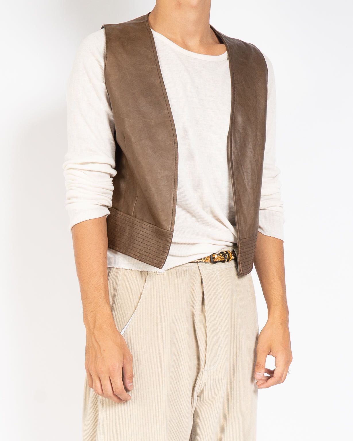 トップス Haider Ackermann 16ss Cargo Vest Haider Ackermann Haider Ackermann 16ss military multi pocket