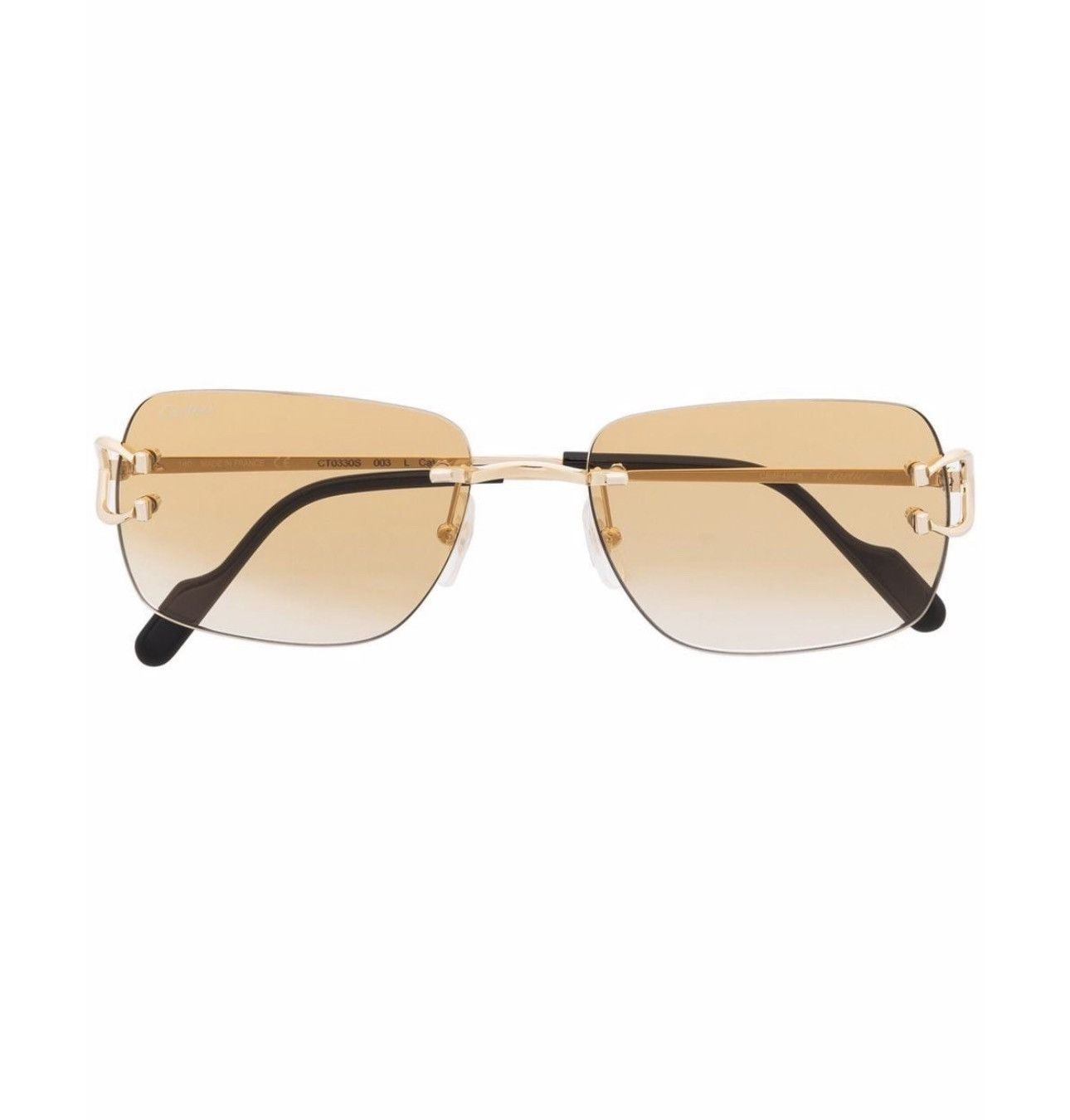 Cartier square frame sunglasses